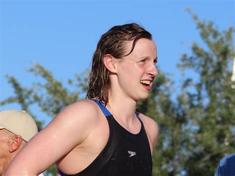 Australia's ariarne titmus narrowly edged her out of gold in the 400 meter freestyle. Katie Ledecky Shines as Georgetown Boys, Churchill Girls Win