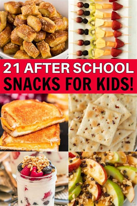 21 After School Snacks For Kids Easy Snack Recipes