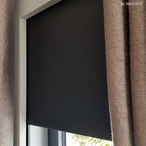 Blackout Roller Shades With Side Tracks Shantelleracz