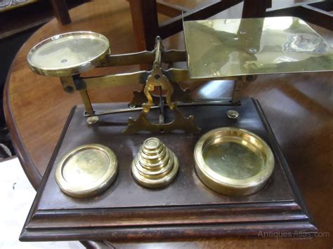 Antiques Atlas Large Set Of Victorian Postal Scales And Weights