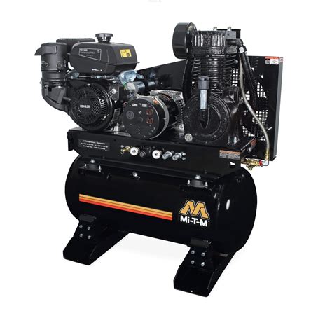 Mi T M 30 Gallon Two Stage Compressor Generator Combo Kohler Ch440