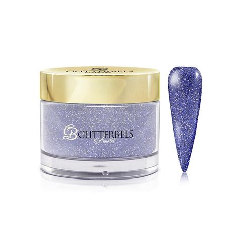 Glitterbels Pre Mixed Acrylic Powder Sapphire Adel Professional