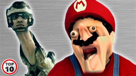 Top 10 Funniest Video Game Glitches Youtube