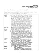 A vanilla javascript plugin that allows you to outline dom elements like web inspectors. FORMAL OUTLINE bullying - Tenesha Davis Public Speaking Dr ...