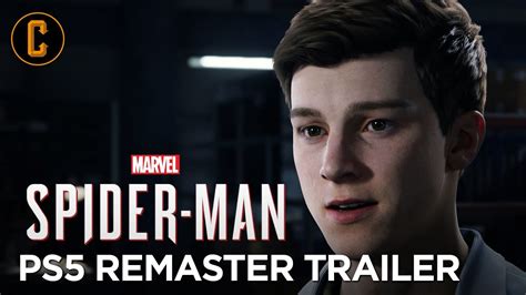 Spider Man Ps5 Remaster Trailer Why Does Peter Parker Look So