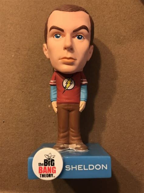 The Big Bang Theory Sheldon Wacky Funko Wobbler Bobblehead Open