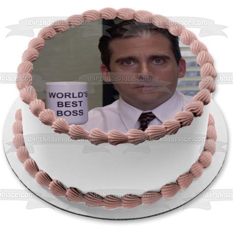 The Office Michael Scott Worlds Best Boss Coffee Mug Happy Bosss Day