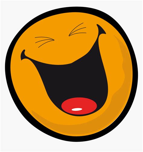 Very Laugh Face Smiley Clipart Laughing Clip Art Hd Png Download