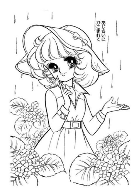 Anime Coloring Book Cute Styles | Educative Printable