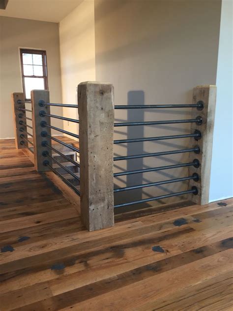 Cable railings are second only to glass for providing a sense of openness around your staircase. 47 Stair Railing Ideas | Home | Loft railing, Diy stair railing, Rustic stairs