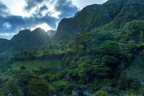 Cape Verde San Antao Island Green Mountains Photograph By Lode Greven