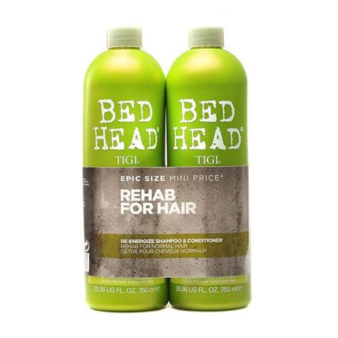Tigi Bed Head Re Energize Shampoo Conditioner Duo Pack 750ml
