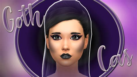 The Sims 4 Create A Sim Goth Youtube