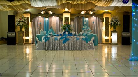 Butterfly decor create a sense of reverence that will warm the hearts of guests. Rincon Real Hall Decorations: quinceanera reception hall ...