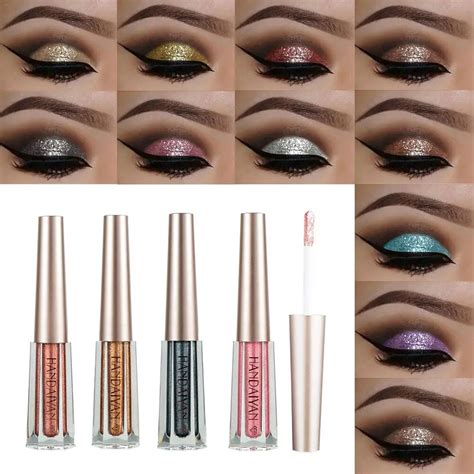 12 Colors Shiny Diamond Color Liquid Eye Shadow Shimmer Glitter