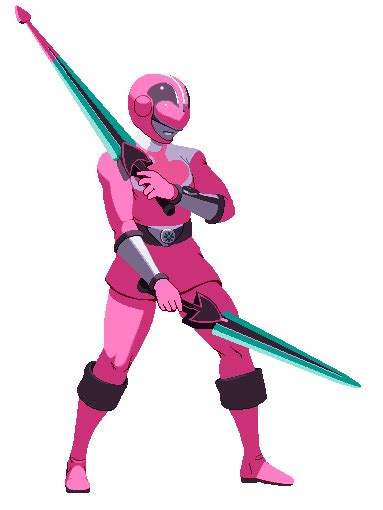 Comission Time Force Pink By Countgate On Deviantart