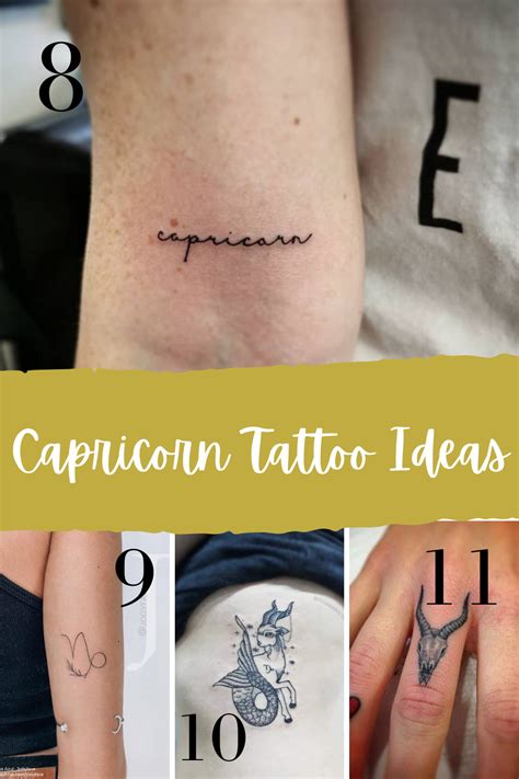 Strong Capricorn Tattoo Zodiac Tattoo Ideas Tattooglee Capricorn Tattoo Capricorn Sign