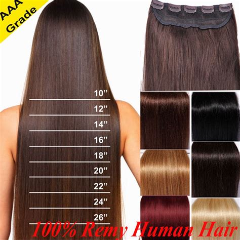 Tape in grade #613 100% virgin remy human hair extensions 20/40pcs skin weft. Deluxe 18-20-22-24" Clip In Remy Human Hair Extensions One ...