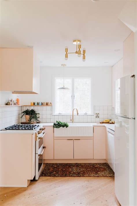 25 Pink Kitchens That Are Totally Adorable Shelterness