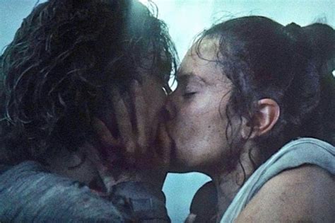 star wars novel says rey and kylo kiss wasn t romantic radio times
