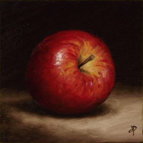 Apple Painting Fruit Painting Oil Painting Landscape Original Oil Painting Landscape Art