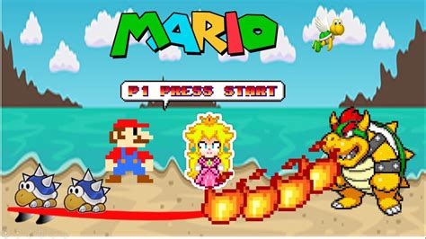 Mario Saves Princess Peach Again Youtube