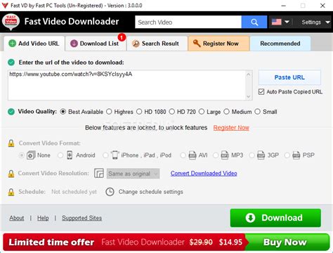 Download Fast Video Downloader