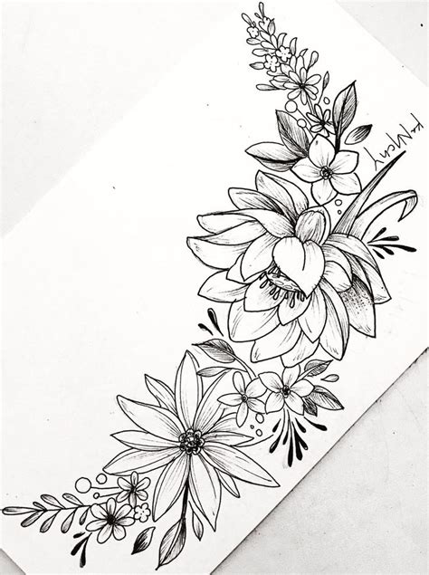 Gillianvidegar With Images Flower Tattoo Drawings Beautiful