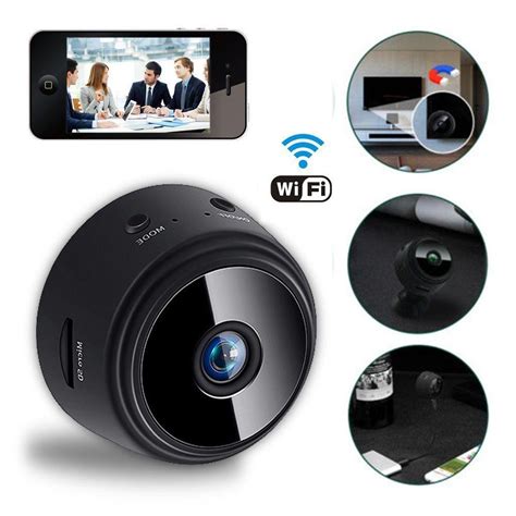 Mini Spy Camera Wireless Wifi Ip Home Security Hd 1080p Dvr Night