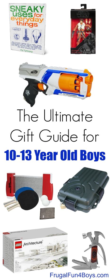 5) lego the iron golem. Gift Ideas for 10 to 13 Year Old Boys - Frugal Fun For ...