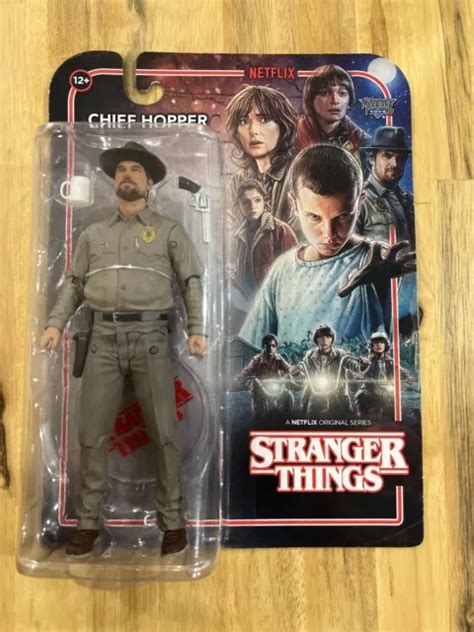 Mcfarlane Toys Stranger Things Chief Hopper Action Figure 4000 Picclick