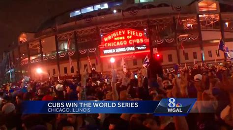 Cubs Win First World Series Since 1908