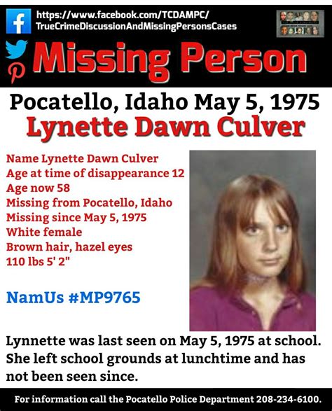 Lynette Dawn Culver Missing Idaho Tcdampc Miss Idaho Hazel Eyes Pocatello
