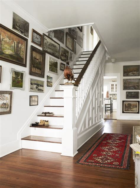 Stairway Wall Decorating Ideas Awesome Stairway Landing Decorating