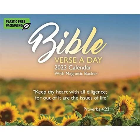 Bible Verse A Day Mini Desk Calendar 2023 New £807 Picclick Uk
