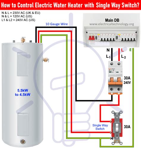 Fun Two Way Water Heater Switch 5 Pin Plug Wiring Diagram
