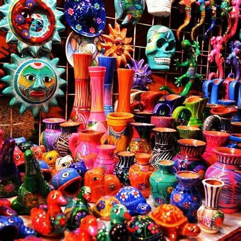 Colorful Mexican Art And Pottery Aspen Creek Travel Karen