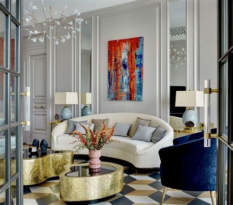 Art Deco Living Room Design Ideas