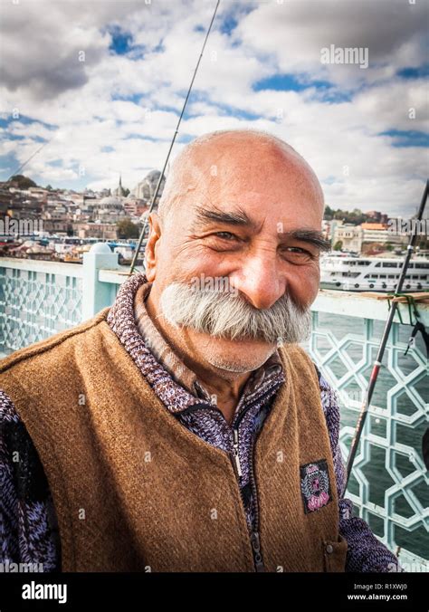 Istanbul Turkey November 9 2012 Turkish Man With Amazing Moustache
