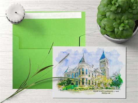 Saline County Courthouse, Benton, Arkansas Art Print — She Studios