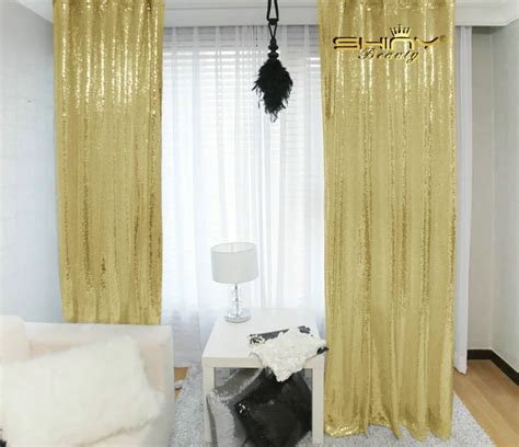 Buy Shinybeauty 7x7ft Light Gold Sequin Backdrop