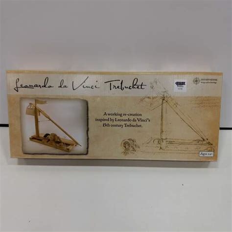 Buy The Leonardo Da Vinci Wooden Model Kit Goodwillfinds