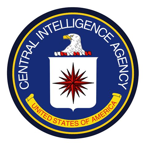 Central Intelligence Agency Seal Thicker Outer Line Added Flickr