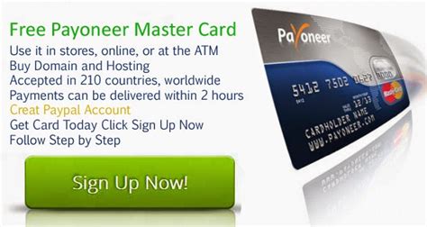 Payoneer is now a card issuer! Payoneer-prepaid-debit-master-Card-1