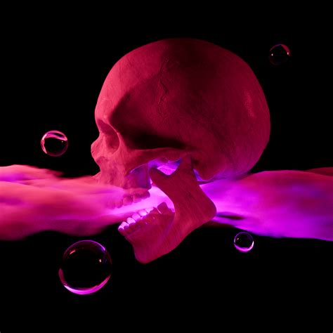 Neon Skull On Behance