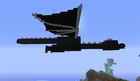 Ender Dragon Statue Minecraft Project