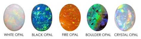 Different Opal Colors