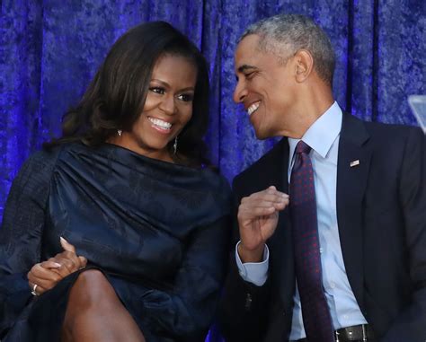 Barack And Michelle Obama Make First Joint Return To The White House