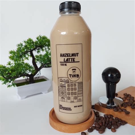 Jual HAZELNUT LATTE 1 LITER I KOPI SUSU HAZELNUT Shopee Indonesia