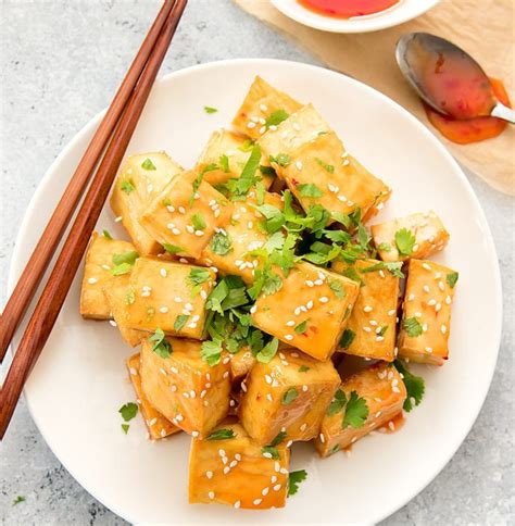 Sweet Chili Tofu Kirbies Cravings